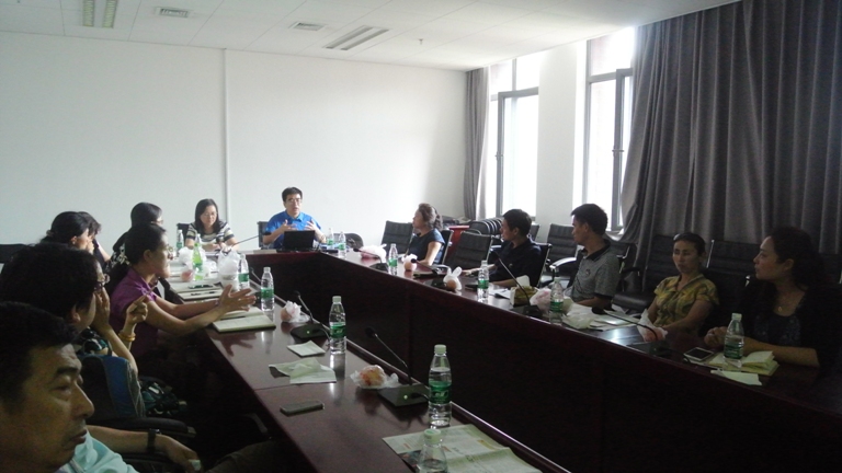 菲律宾欧博游戏官网院举行英语双学位双专业和大学英语教学教务联系会议2